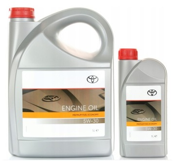 OLEJ TOYOTA PREMIUM FUEL ECONOMY PFE C2 5W30 6L (5L+1L)