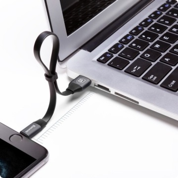 Кабель Baseus Nimble USB-A/Lightning 2A 0,23 м - черный