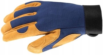 Перчатки рабочие эластичные, армированные кожей, безопасные и безопасные для труда ARDON AUGUST 9-L