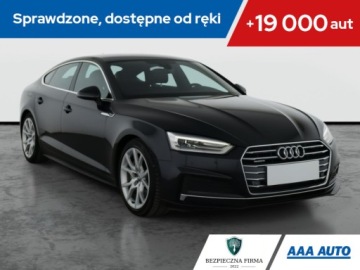 Audi A5 F5 Sportback 2.0 TFSI 252KM 2017 Audi A5 2.0 TFSI, Salon Polska, 4X4, Automat