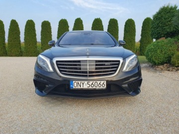Mercedes Klasa S W222 Limuzyna wersja długa AMG S 63 AMG 585KM 2015 Mercedes S 63 AMG 585KM Karbon Ceramika Burmester, zdjęcie 5