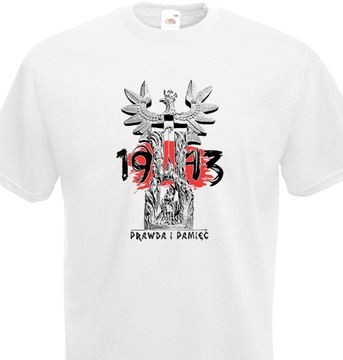 koszulka patriotyczna historyczna Polska NSZ WZORY Prawda i Pamięć pomnik