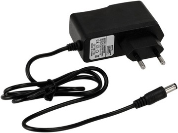 Подключаемый блок питания для светодиодов 1А 12Вт 12В 2,1мм