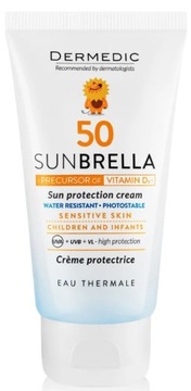 DERMEDIC SUNBRELLA Baby SPF50 Krem ochronny do opalania dla dzieci 50 g