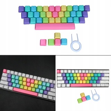 Колпачки для клавиш PBT 39 DIY, механические на заказ