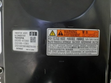 ПРЕОБРАЗОВАТЕЛЬ ИНВЕРТОР TOYOTA PRIUS IV G9200 47260