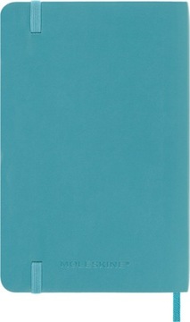 Блокнот MOLESKINE P (9x14см) с синими линиями