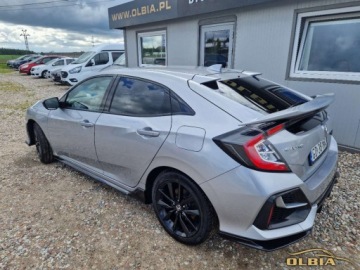Honda Civic X Hatchback 5d 1.0 VTEC TURBO 126KM 2019 Honda Civic Salon Polska Faktura Vat Niski przebieg Benzyna 126KM, zdjęcie 7