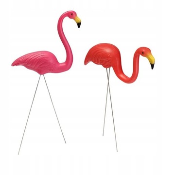 Flamingo Figurka flaminga figurka trawnika