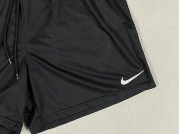 Nike Dri-Fit Spodenki Sportowe Krótkie Czarne Logo Unikat Klasyk XL