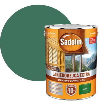 SADOLIN EXTRA 5L LAKIEROBEJCA DO DREWNA AKACJA