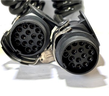 Спиральный кабель 15 PIN ADR прицеп полуприцеп TRACTOR 2x PLUG 3,8м 24В