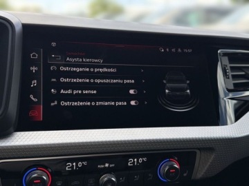Audi A1 II 1.5 35 TFSI 150KM 2023 Audi A1 Sportback S-Line Kamera Cofania Virtualne Zegary Reflektory LED Po, zdjęcie 26