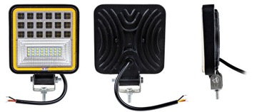 ГАЛОГЕННЫЕ IP 65 РАБОЧИЕ ЛАМПЫ СВЕТОДИОДНЫЕ ЛАМПЫ 12В ДЛЯ ТРАКТОРА 126ВТ 2ШТ.