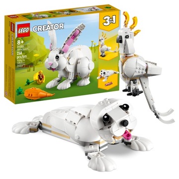 LEGO Creator 3 в 1 — Кролик, попугай или тюлень 31133