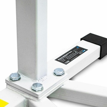 Bituxx Передняя подставка для мотоцикла Подставка для транспортировки Белый и синий