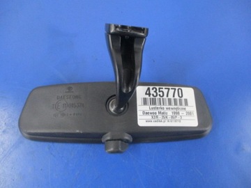 DAEWOO MATIZ M100 98-01R ZRCÁTKO VNITŘNÍ ZPÁTEČNÁ 11015374 ČERNÉ