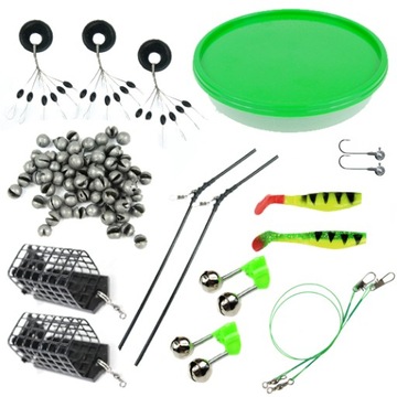 Супер РЫБАЛОЧНЫЙ НАБОР: 2 удочки, 2 аксессуара для катушек, поплавок Z24