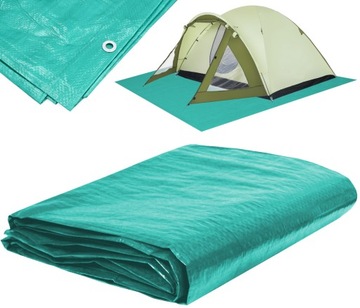 Plandeka zielona 4x4 m 70gsm