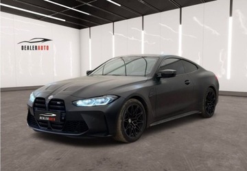 BMW Seria 4 G22-23-26 M4 Coupe 3.0 M4 Competition 510KM 2022 BMW M4 BMW M4 BMW M4 Competition xDrive 2022 Czarny mat DealerAuto