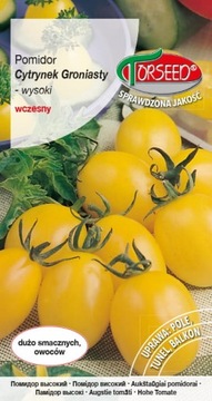 Pomidor czereśniowy Cytrynek Groniasty 0,1g Torseed
