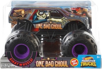 HOT WHEELS MONSTER TRUCK 1:24 POJAZD One Bad Ghoul