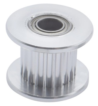 KOŁO SWOBODNE ZĘBATE GT2 10mm WAŁEK 5mm ZĘBY - 20T