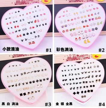 AOMU Multicolor Cryatal 36 пар Cartoon Hypo