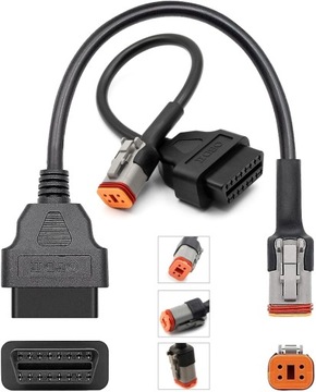 Przejściówka Adapter Kabel HARLEY DAVIDSON 4 pin