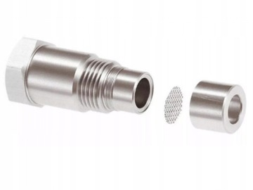 ПРЯМОЙ ЭМУЛЯТОР ЛЯМБДА-ЗОНДА Нержавеющая сталь с сетчатым фильтром EURO4 EURO5 EURO6