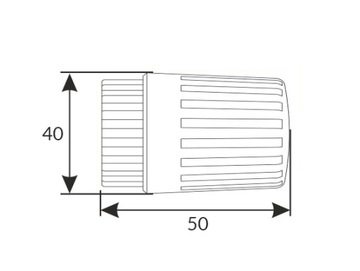 ГОЛОВКА - ручной привод OVENTROP для клапана M30x1,5