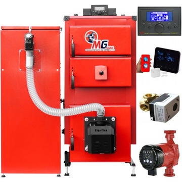 Piec kocioł na pellet drewno 5 klasy CO 18 kw
