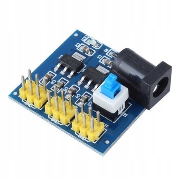 Zasilacz do Arduino DC-DC 12V na 5V i 3,3V 2w1