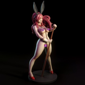 (3DPT) Эрза Скарлет Банни - Pinup / NSFW