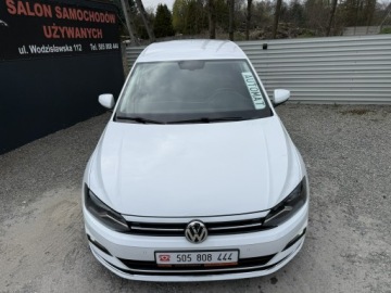 Volkswagen Polo VI Hatchback 5d 1.0 TSI 95KM 2018 Volkswagen Polo Automat Dsg. Navigacja. Led. Radar, zdjęcie 2