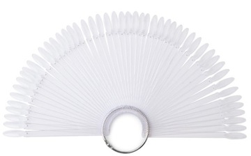 ОБРАЗЕЦ рисунка Миндалевидный веер на колесе Прозрачный, 50 насадок