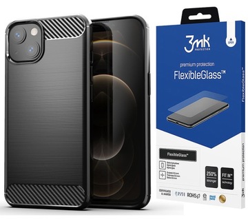 Etui do CASE COVER OBUDOWA IPHONE 13 MINI, Slim Armor Case i Szkło 3MK