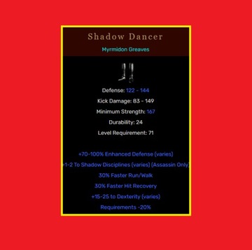 D2R Diablo 2 Resurrected Ladder Tancerz Cieni