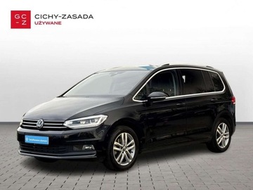 Volkswagen Touran III 1.5 TSI EVO 150KM 2023 Volkswagen Touran EVO Highline DSG Kamera Cofania ACC 7 Miejsc Faktura