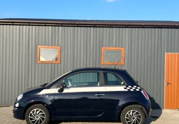 Fiat 500 II Hatchback 3d 1.2 69KM 2010 Fiat 500 1,2 Biale Wnetrze, Klimatyzacja,Bardzo Zadbany, Bezwypadkowy,Opla