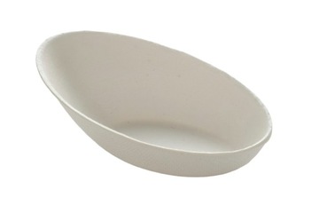 Tacka mini owal z trzciny cukrowej EKO fingerfood - 50 szt.
