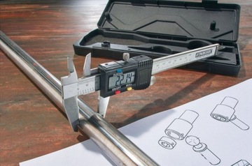 Цифровой штангенциркуль PARKSIDE 0–150 мм / 0–6 дюймов