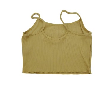 Nike Cropped Tank Top Oliwkowy CU5338318 r. S