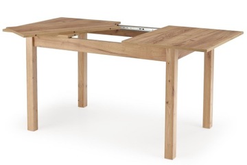 MAURYCY OAK CRAFT РАСШИРЯЕМЫЙ стол 118-158x75 см Halmar