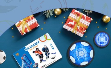 НАБОР ДЛЯ 2 СКЛАДНЫХ ВОРОТ + 2 ХОККЕЙНЫЕ КЛЮШКИ + КЕРКИ ДЛЯ ДЕТЕЙ