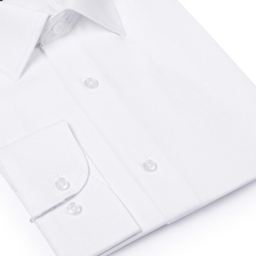 РУБАШКА МУЖСКАЯ БЕЛАЯ ИЗ ТКАНИ ОКСФОРД Regular XXL