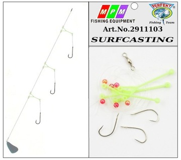 SURFCASTING ŁOWIENIE Z PLAŻY SYSTEM 2911103