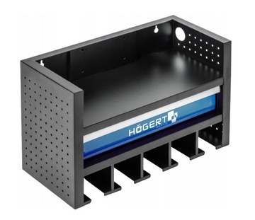 Szafka wisząca na elektronarzędzia Hoegert HT7G562 250x54x34cm czarna