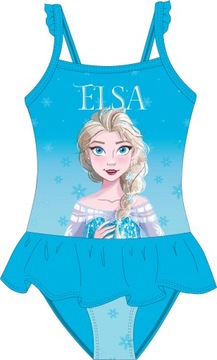 Strój kąpielowy KRAINA LODU ELSA 128/134cm