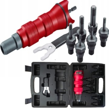 ЗАКЛЕПКА-ГАЙКА ЗАКЛЕПКА М3-М10 ПЕРЕХОДНИК ДЛЯ ДРЕЛ И ОТВЕРТОК